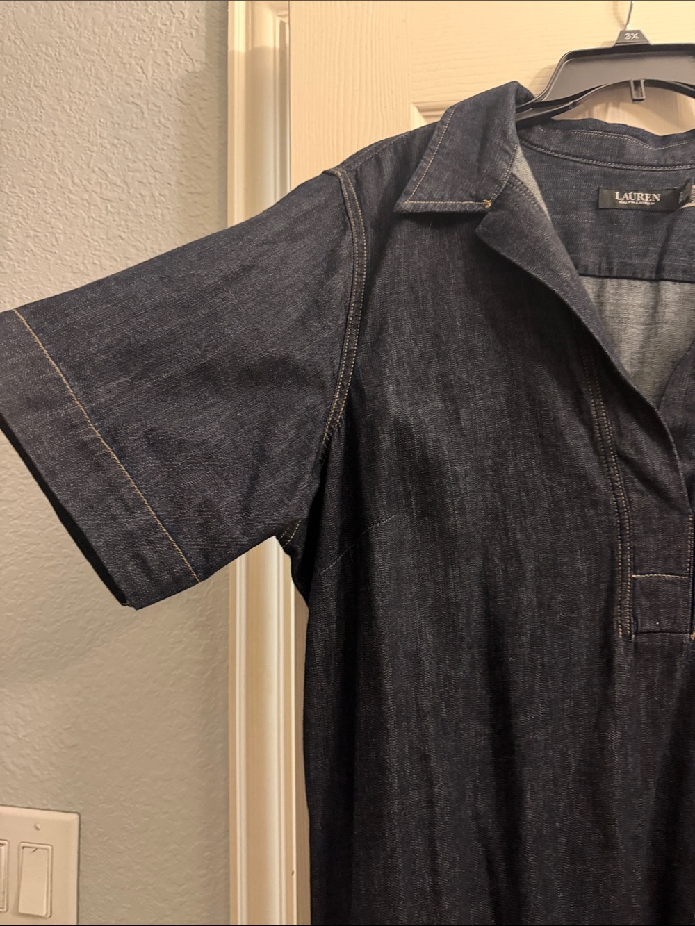 Ralph Lauren Dark Indigo Denim Tunic - Picture 3 of 7